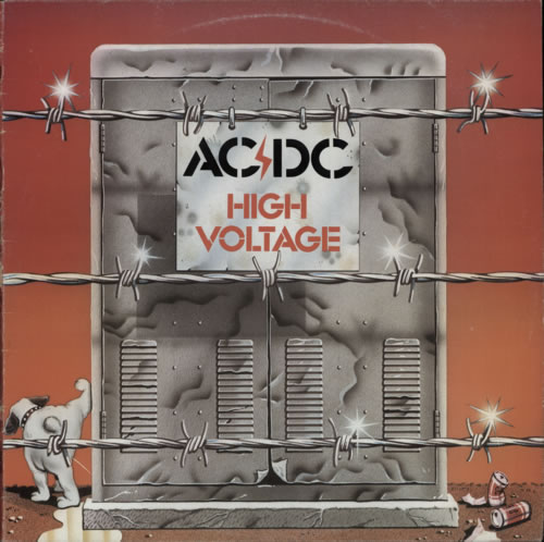 AC/DC High Voltage - 1st - 'Roo' Label Australian vinyl LP album